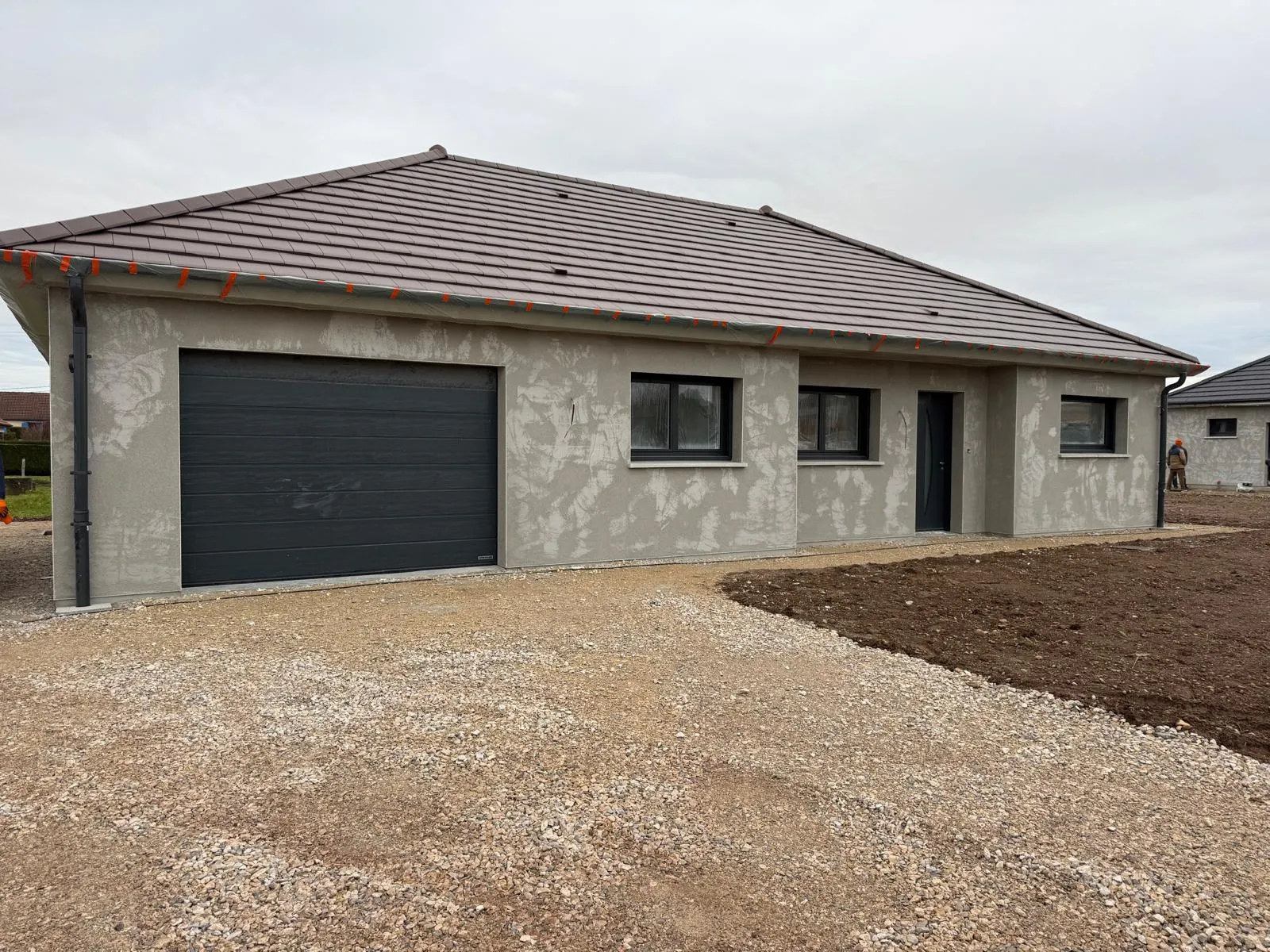 Construction de maison plain-pied à Froideconche — Maçonnerie Altan